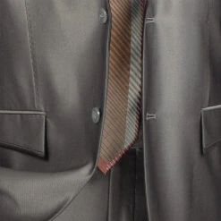 Gray Slim Fit Men's Shiny Sharkskin Suit 2 Piece 2 Buttons Shark Skin 5 Gray Slim Fit Men's Shiny Sharkskin Suit 2 Piece 2 Buttons Shark Skin -Bowie Store 01 VIN S2RR 4 GRAY 15 4