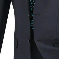 Slim Fit Men's Suit 2 Piece 2 Button In Navy 6 Slim Fit Men's Suit 2 Piece 2 Button In Navy -Bowie Store 01 VIN SC900 12 NAVY 15 4