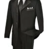 Men's Regular Fit Tuxedo 2 Piece Collection Regular Fit In Black 3 Button Design