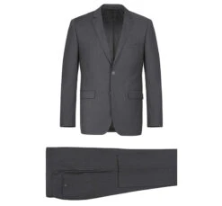 Vanderbilt Collection- Classic 2 Piece Suit 2 Buttons Regular Fit In Charcoal Gray -Bowie Store 1 2592x c31a9426 2755 420b b41b 65096c4b9f5d