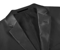 Black Slim Fit Sharkskin Italian Styled 2 Piece Suit 9 Black Slim Fit Sharkskin Italian Styled 2 Piece Suit -Bowie Store 207 1 3 d564e8d5 e37e 48b3 8fd9 5965632a25b6