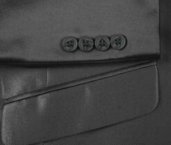 Black Slim Fit Sharkskin Italian Styled 2 Piece Suit 11 Black Slim Fit Sharkskin Italian Styled 2 Piece Suit -Bowie Store 207 1 5 4a777326 f112 43ed 99ad 63c64cd1871c