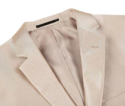 Beige Slim Fit Sharkskin Italian Styled 2 Piece Suit -Bowie Store 207 3 3 157b2525 7a66 422a b481 e90e44f85685