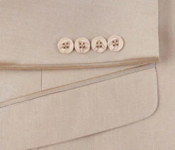 Beige Slim Fit Sharkskin Italian Styled 2 Piece Suit -Bowie Store 207 3 5 47e87870 2b59 4e3e a03c 25c821e92c9f