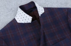 (48S) Slim Fit Blazer Glen Plaid In Blue -Bowie Store 4Z8A6894 s 44a7cd2d bd33 4c9c a9ff 5dac0f4c63e6