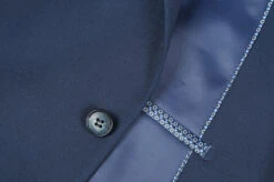 (50R) Performance Stretch Suit 2 Piece Slim Fit In Blue -Bowie Store 4Z8A9299s 28bc5c9e b21e 453c a87f 949e4e32304f