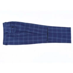 Classic Wool Regular Fit 2 Piece Checked Dress Suit In Blue -Bowie Store 4Z8A9761 1944x cb2123ec a7f5 4896 9a79 bc3743cd9600