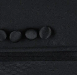 Classic Black Regular Fit 100% Wool Tuxedo Suit -Bowie Store 508 1 CLASSICRIBBON5