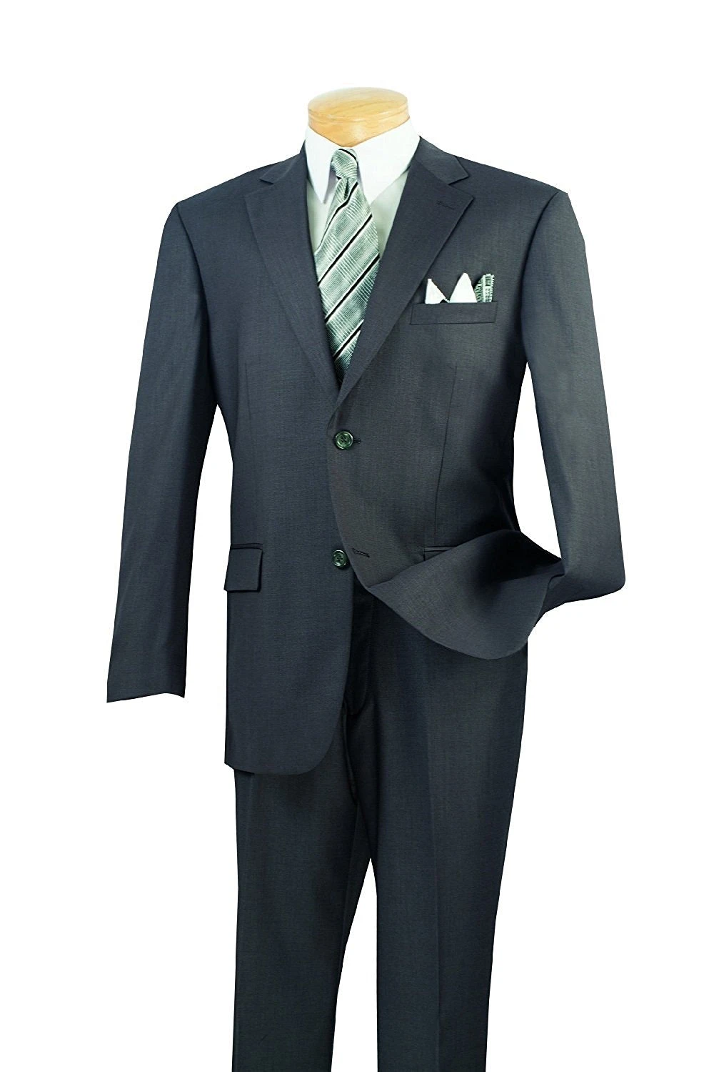 Nola Collection - Regular Fit 2 Piece In Heather Gray 1 Nola Collection - Regular Fit 2 Piece In Heather Gray