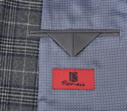 Classic Regular Fit Blazer Windowpane Pattern In Gray -Bowie Store 7 2592x e4bbf96b 2893 4483 87c9 68b332a35d4d